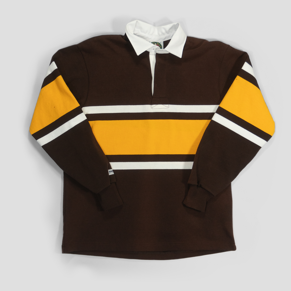 Men's Champion Brown Wyoming Cowboys Jersey Long Sleeve T-Shirt