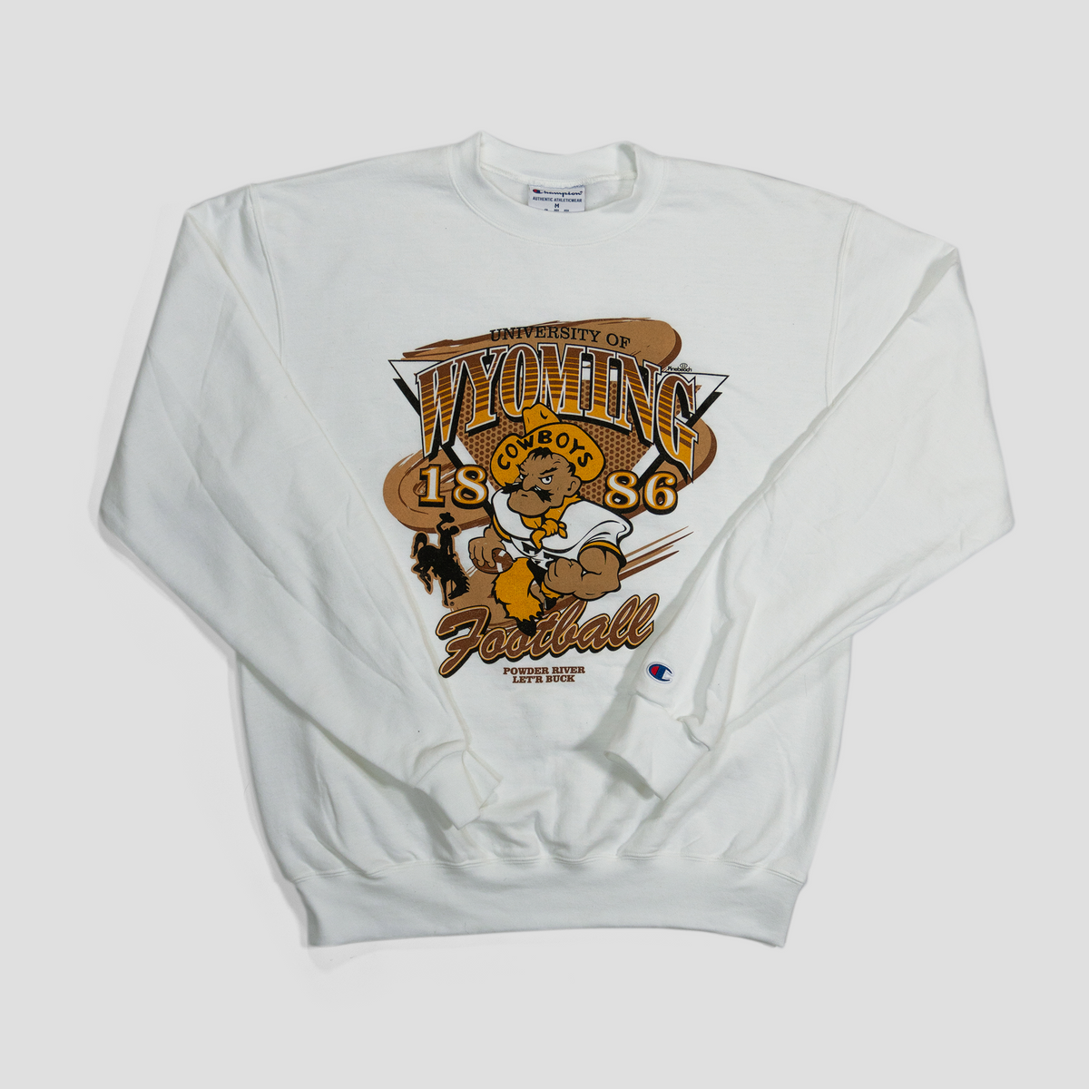 90s Wyoming Football Vintage Crewneck – The Knothole