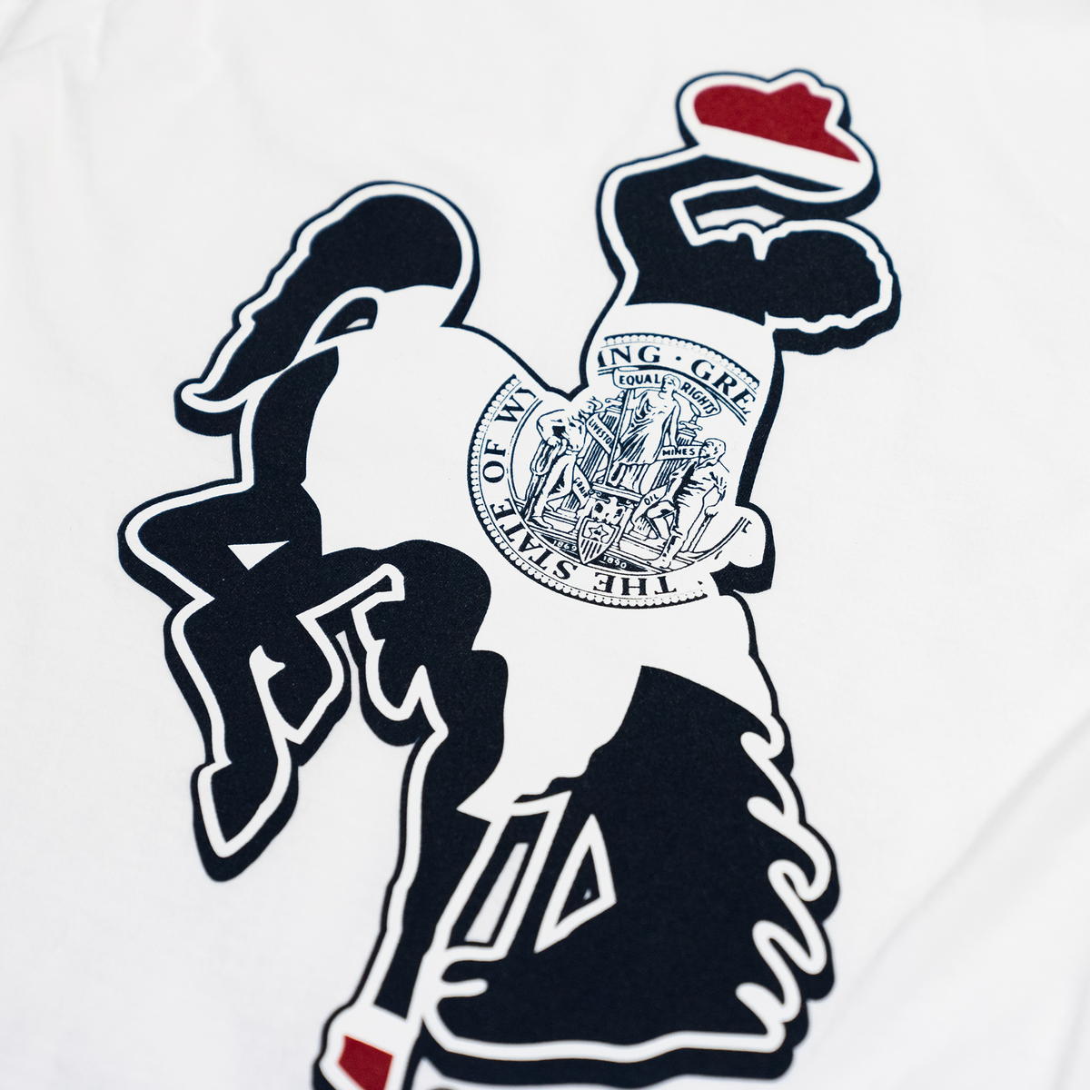 山*田様 Vintage Logo Athletics Stooth Cowbo Wyoming Steamboat Flag – The Knothole