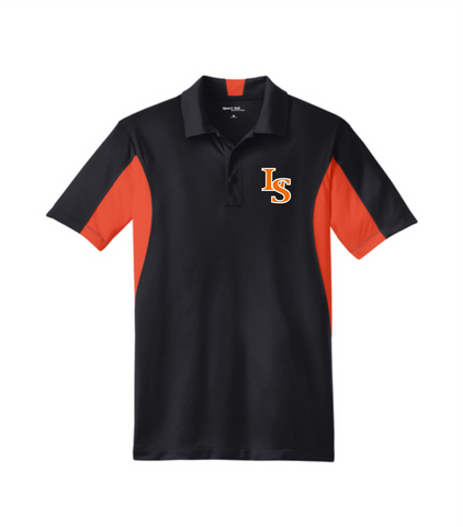 LMS Black & Orange Polo
