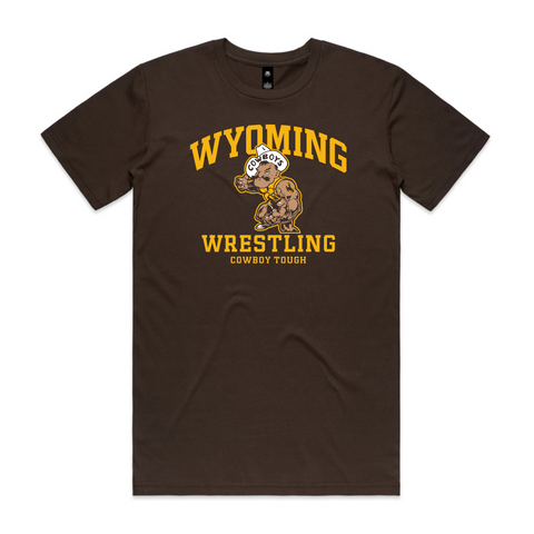 Wyoming Wrestling Tee