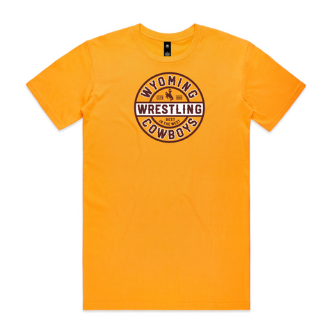 Wyoming Cowboys Wrestling Tee