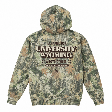 Camo Wyoming Athletics Hoodie