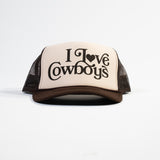 I Love Cowboys Hat