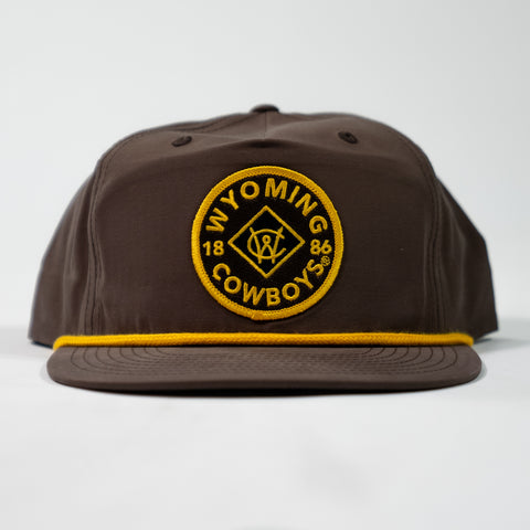 5 Panel Cope Wyoming Patch Hat