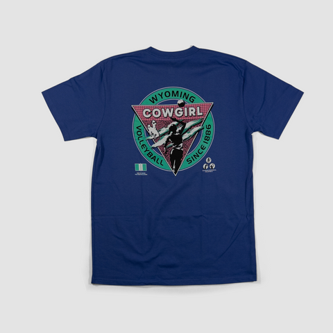 Wyoming Cowgirl Volleyball Tee