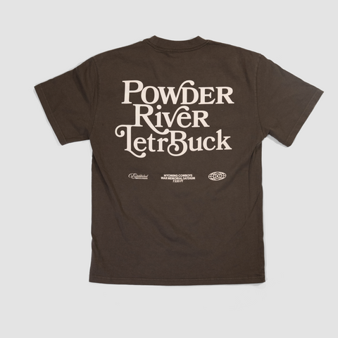 Powder River Letr Buck Tee