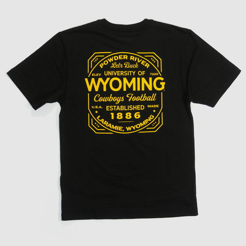 Carhartt Wyoming Cowboys Football Type Design